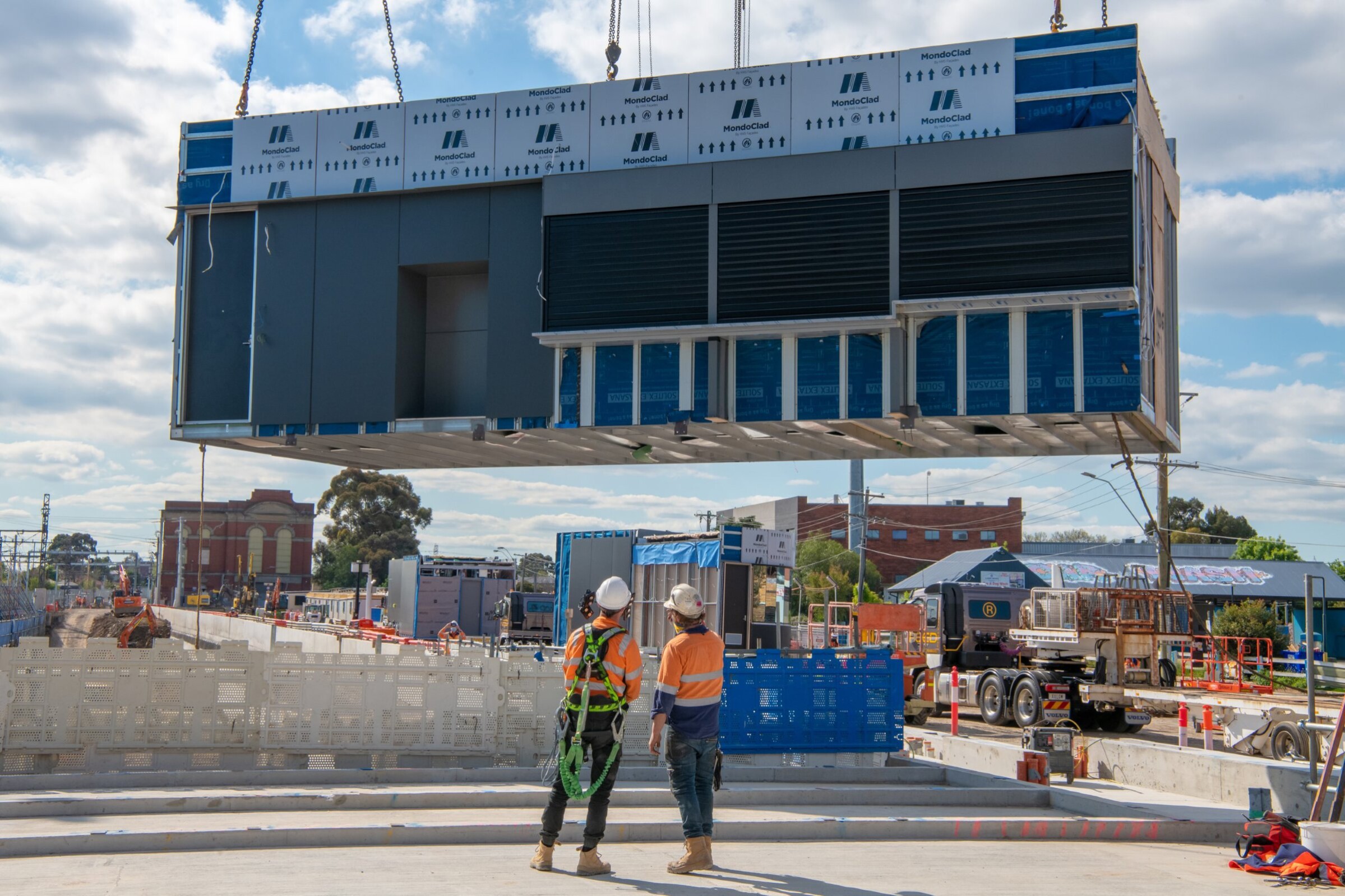 Construction commences at Glenroy Station