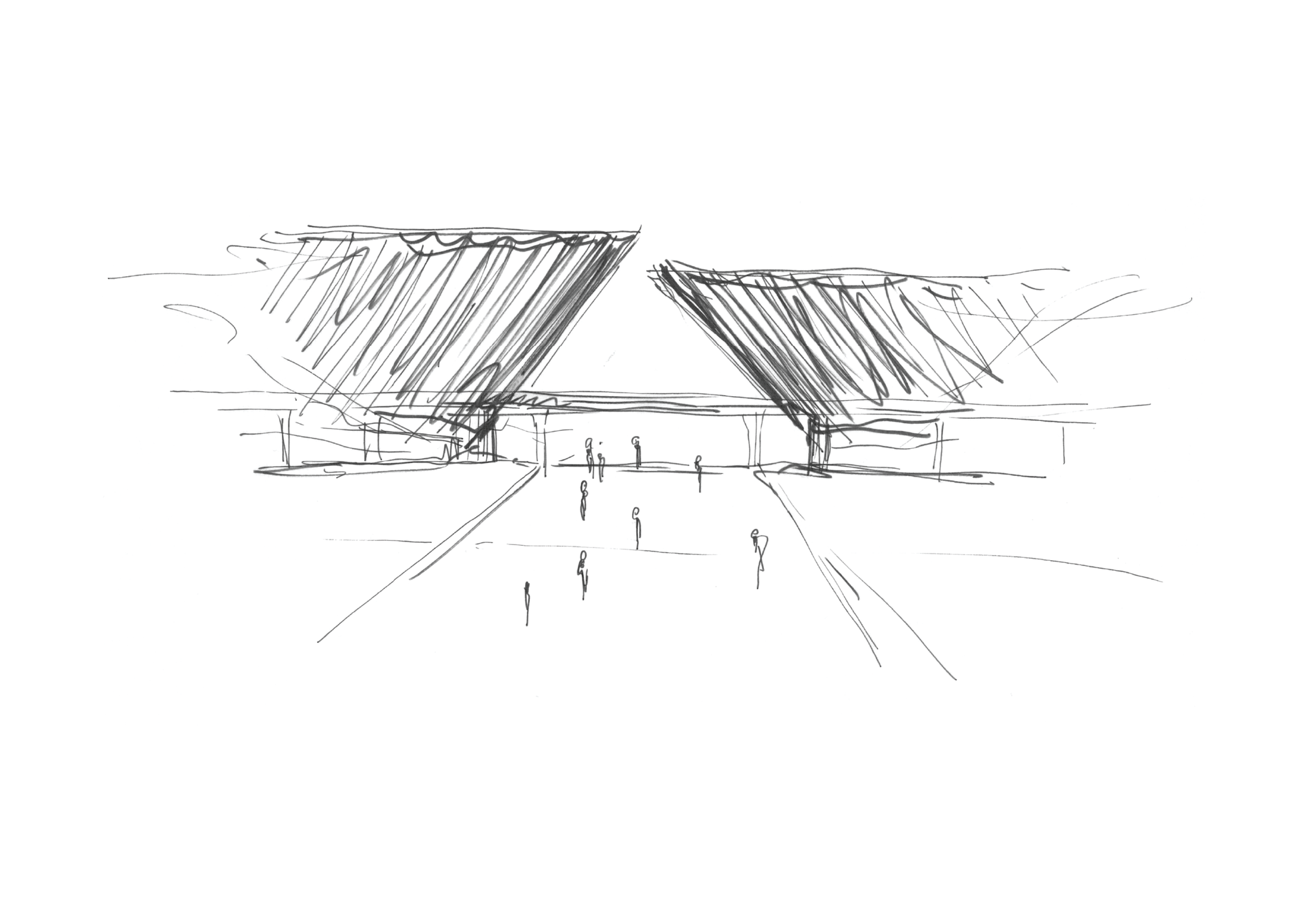 Genton Reservoir Station Sketch Design