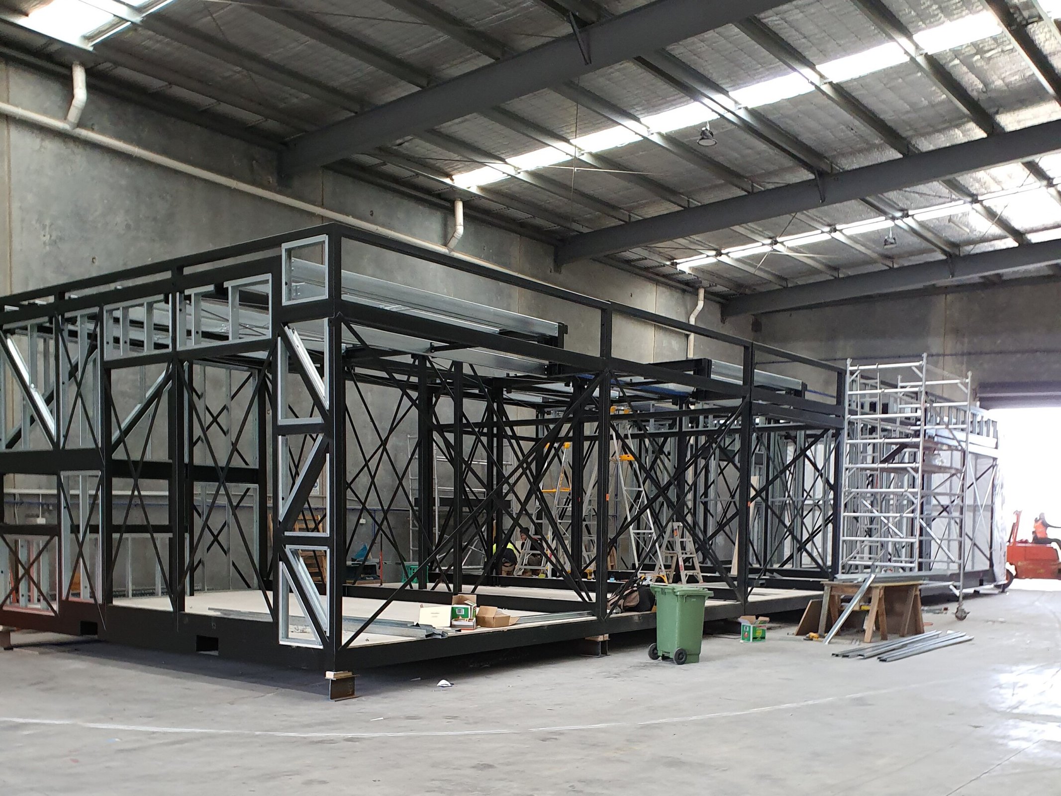 Genton Reservoir Station Construction Image