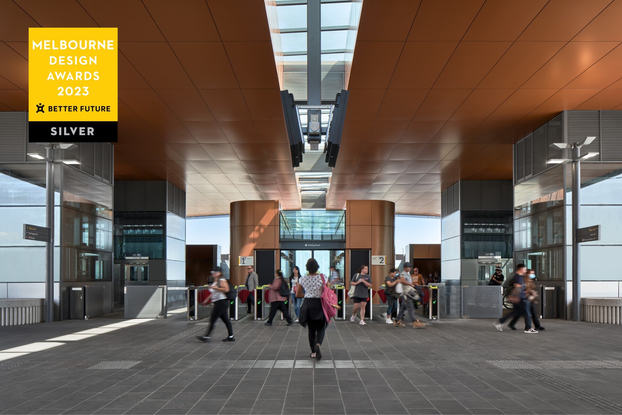 Genton wins silver in MELBOURNE DESIGN AWARDS for Architecture – Public and Institutional.