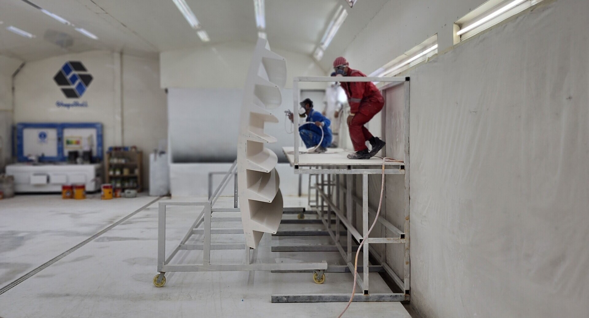 Fabrication process for Pakenham Station